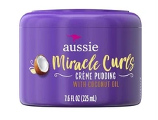 Aussie Miracle Curls Creme Pudding With Coconut Oil 7.6 Oz (1 New)