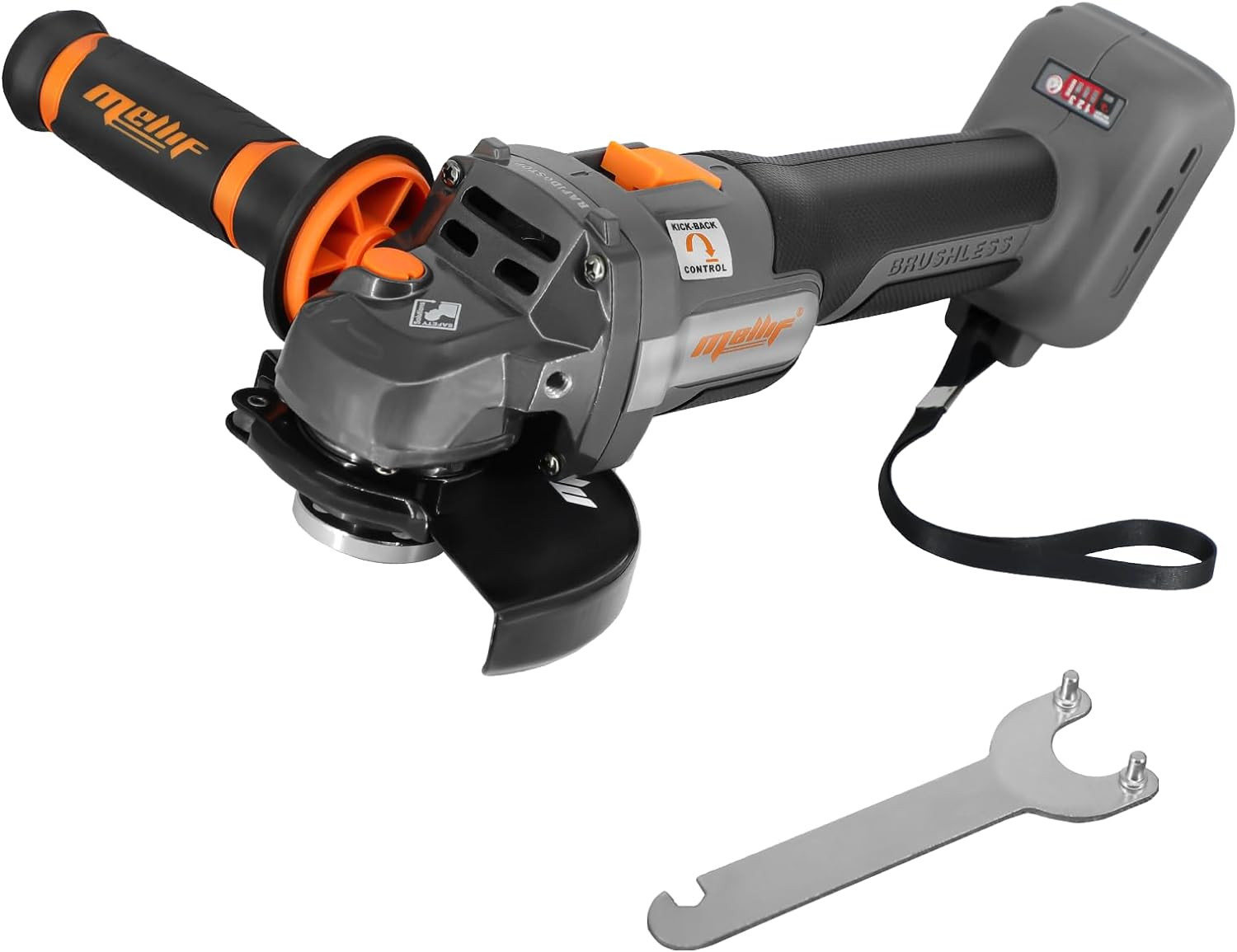Mellif Cordless Angle Grinder 20V Battery Powered (Battery is NOT Included),...