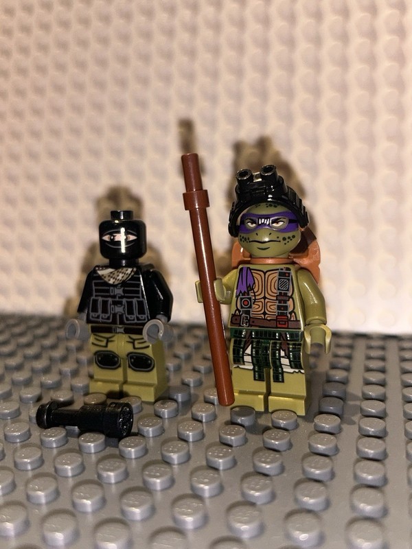 TMNT Lego Teenage Mutant Ninja Turtles 79117 Donatello Foot soldier Minifigures