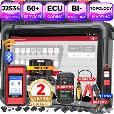 LAUNCH X431 PRO3S V+ELITE Pro5 Car Diagnostic Tool J2534 Programming ECU Coding