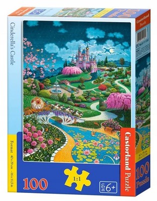 Castorland 100 Stck. Aschenputtels Schloss Puzzle für Kinder 6+