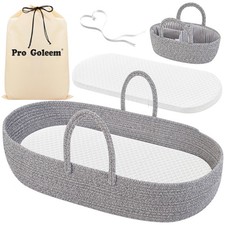 Pro Goleem Portable Baby Diaper Changing Moses Basket - Easy Clean