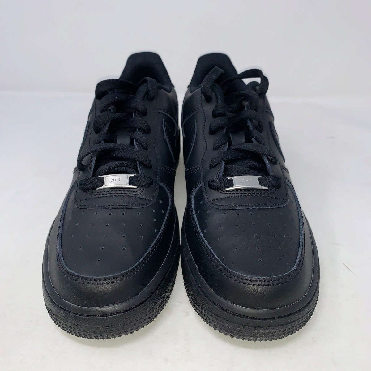 Nike Air Force 1 Triple Black Sneakers, Size 7Y / 8.5W BNIB Nike Air Force 1 Triple Black Sneakers, Size 7Y / 8.5W BNIB