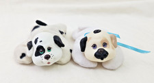 Vintage Hasbro Puppy Surprise Lot of 2 Replacement Puppies 1990 s Dalmation