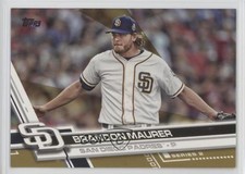 2017 Topps Gold 1929/2017 Brandon Maurer #624 1v3
