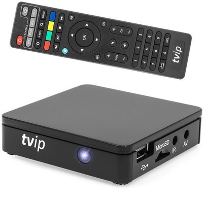 TVIP V.412 IPTV SET TOP BOX Multimedia Player Internet TV USB HDMI 1080p