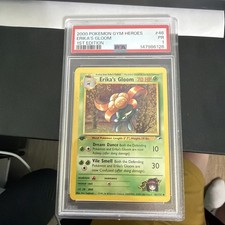 2000 Pokemon Gym Heroes #46 Erika’s Gloom First Edition Psa 1 on eBay