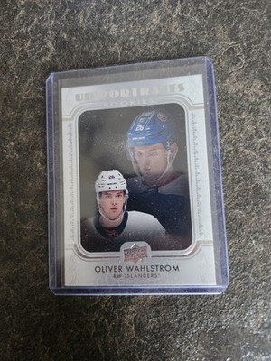 2019-20 Upper Deck Series 2 UD Portrait Rookies Oliver Wahlstrom Card# P-84