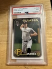 2024 Topps Update Series - Paul Skenes #US100 White uniform (RC) PSA 9