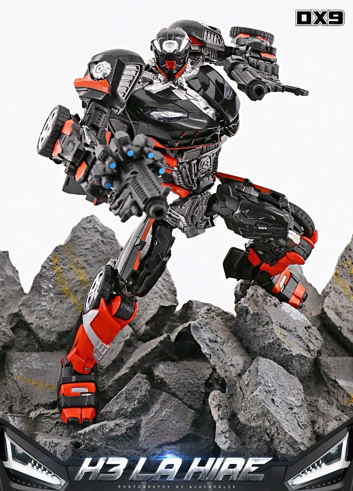 DX9 K3 LA HIRE MP Scale Transformers Rodimus Hot Rod Brand New US Seller - Image 4 of 4