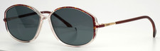 SILHOUETTE SPX M1861 /20 6052 Burgundy Clear Womens Oval Sunglasses 52-12-130