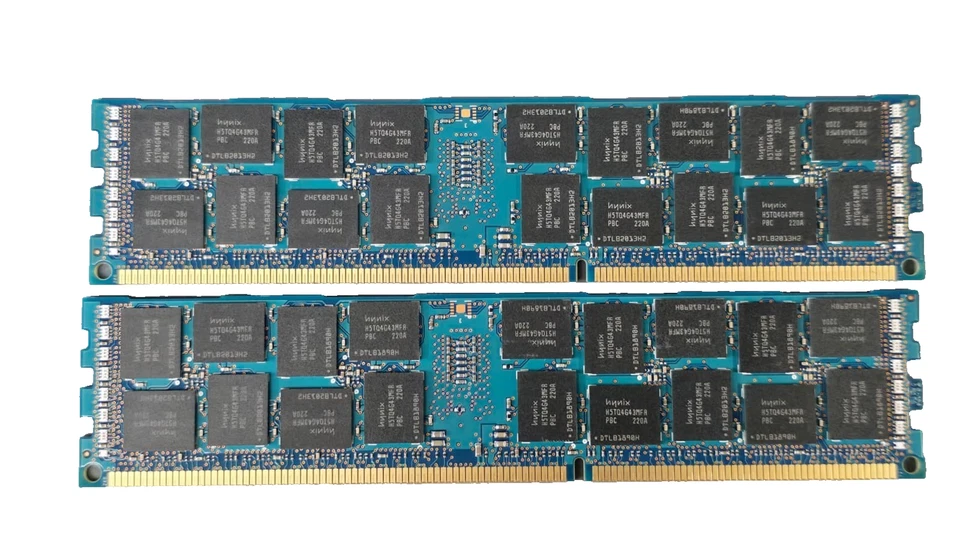 32GB (2x16GB) Server RAM Hynix PC3 - 12800R DDR3 HMT42GR7MFR4C-PB 2Rx4 - Image 2 of 4