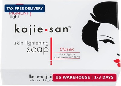 Kojie San Skin and Body Soap, Original Kojic Acid, Coconut & Tea Oil, 135g x 1
