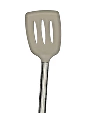 Tovolo Slotted Spatula Turner Heat Resistant Silicone & Stainless Steel EUC