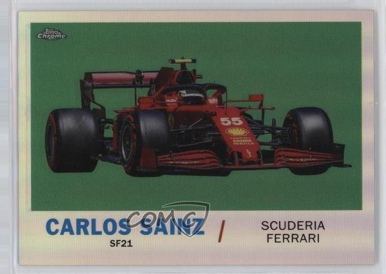 2021 Chrome Formula 1 1961 Topps Sports Cars Carlos Sainz Jr #T61-CS 0y4s