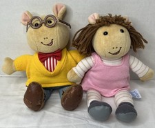 Vintage Eden PBS Arthur D.W. Plush Doll Toys 10 1995 1996