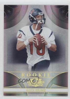 2008 Donruss Threads Rookie Gold Century Proof 44/50 Alex Brink #152 0b2