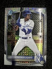 2025 Bowman Chrome 1st Jhonayker Ugarte Mojo Refractor #bcp-123