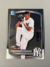 2025 Bowman Draft Chrome - Carlos Lagrange - #BDC-132 New York Yankees RC