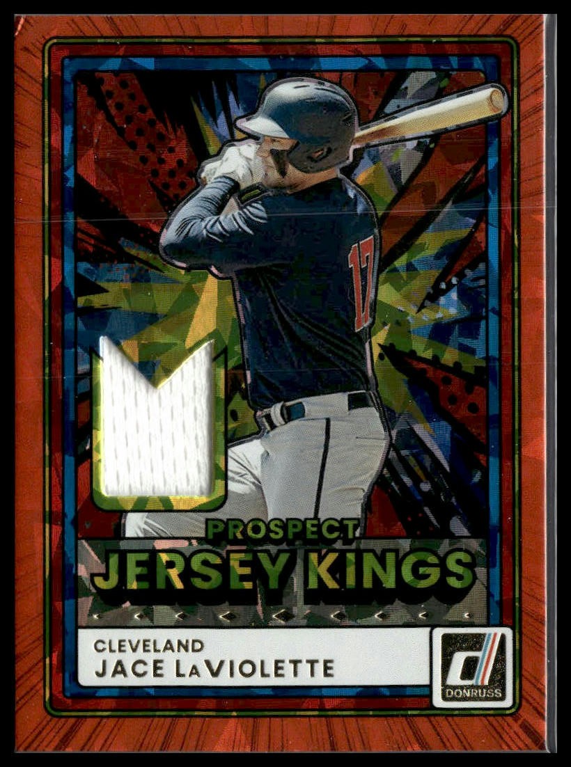 2026 Donruss #PJK-JL Jace LaViolette Prospect Jersey Kings Orange Ice (i22689)