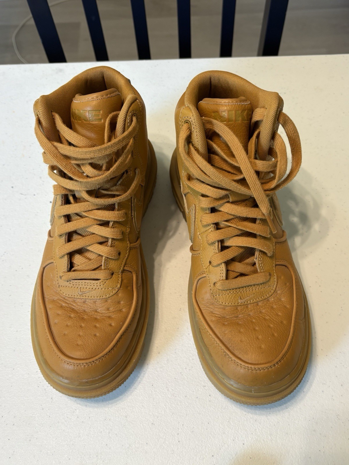 Nike Air Force 1 GORE-TEX Wheat Boots Mens Size 7 CT2815-200