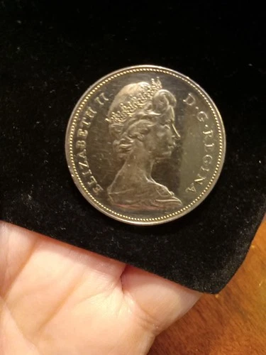 1966 Canadian Silver Dollar Voyage 80% Silver