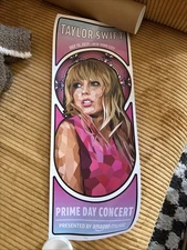 Exclusive Taylor Swift Amazon Prime Day Concert Limited Poster 33/1000 