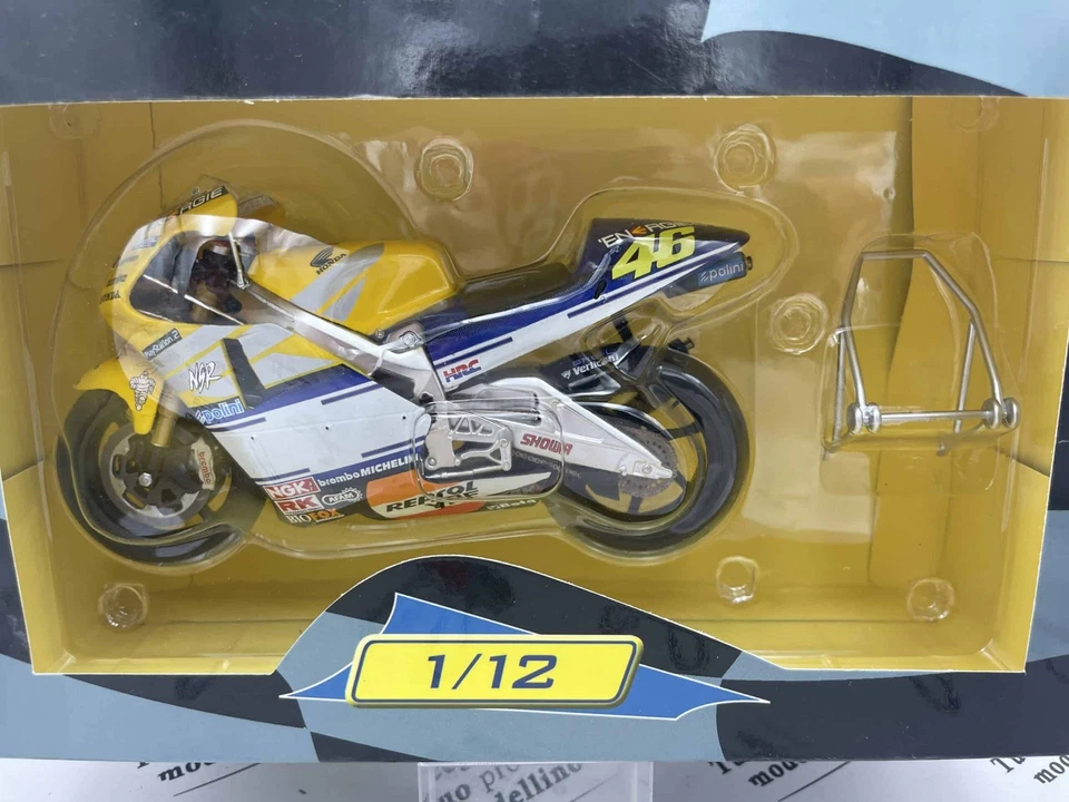 DIE CAST Motorrad 1/12 Honda NSR500 2001 Valentino Rossi Altaya - Bild 2 von 2