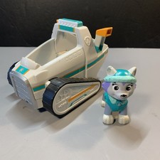 Paw Patrol Everest Rescue Snowmobile Vehicle plus Everest Figure SpinMaster T25