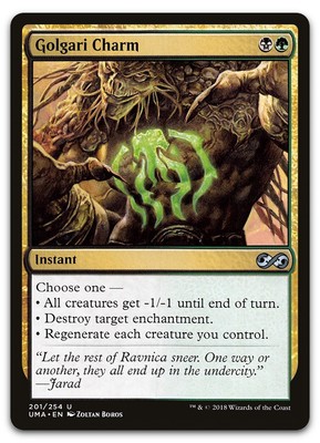 Golgari Charm #201 (NM) Ultimate Masters UMA Magic MTG