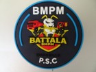 écusson pompier pole soutien commun logistique marins pompiers marseille