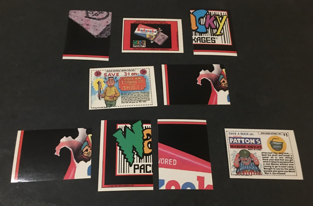 1991 Topps Wacky Packages Sticker Cards Singles U PICK Complete UR