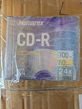 Memorex CD-R 700MB 24x80 Minute in Slim Jewel Case 3pk W/CDRW