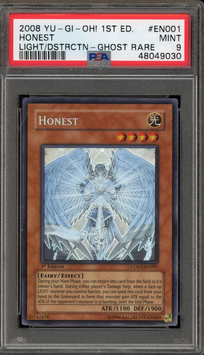 Yu-Gi-Oh! TCG Honest Ghost Rare Individual Collectible Card Game