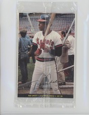 1983 Foldouts 17 Batting Leaders Rod Carew George Brett Cecil Cooper Sr HOF 0e7