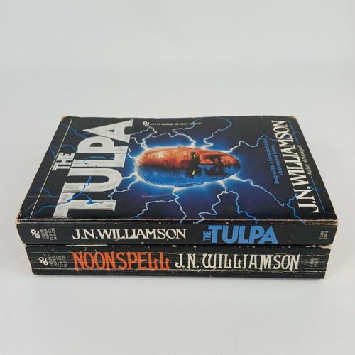 The Tulpa and Noonspell by JN Williamson 1981 & 1987 Paperback Vintage Horror - Picture 3 of 10