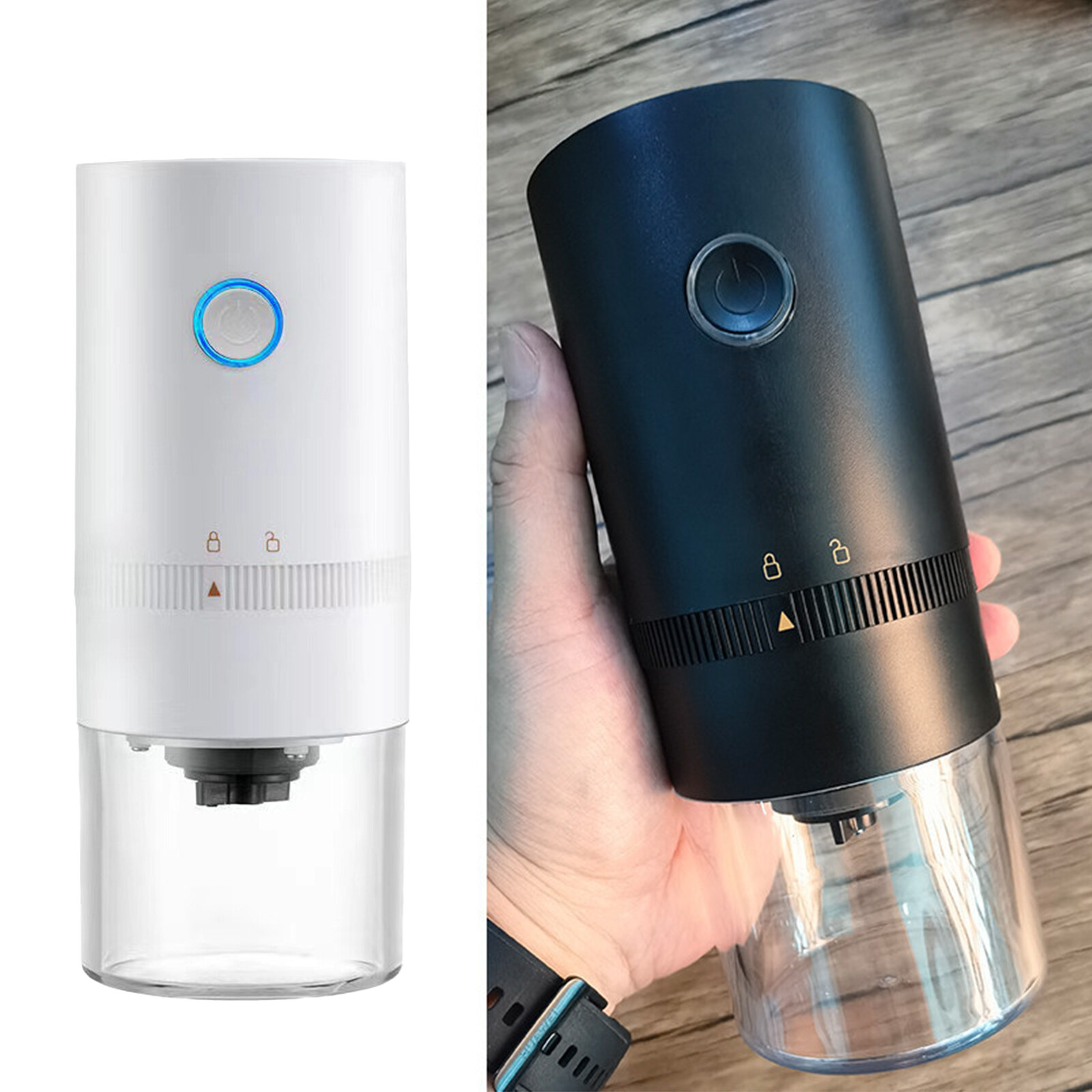 Coffee Bean Grinder Electric Portable Wireless Coffee Bean Grinder Coffee Maker