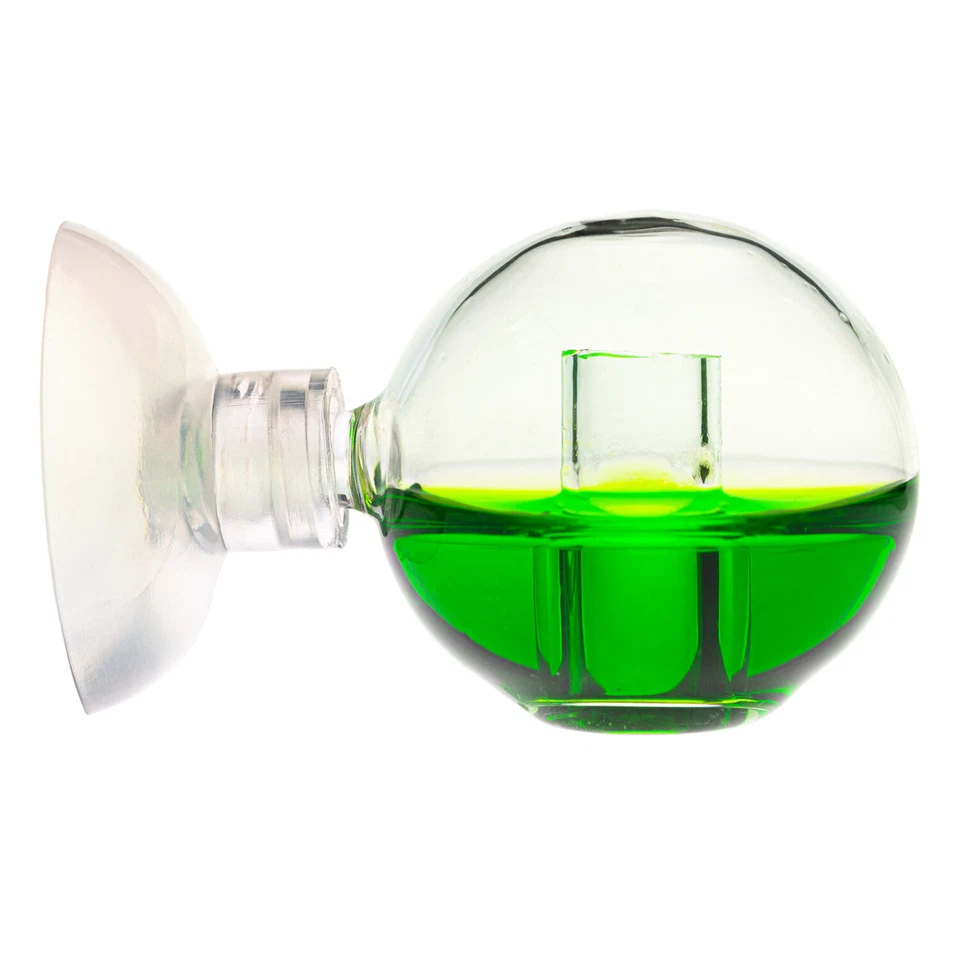 Echtglas CO2 Langzeittest OCOPRO mit u. ohne Indikatorlösung - Bild 2 von 3