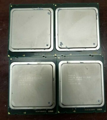 Lot of 2 Intel Xeon E5-2609 2.4GHz Quad Core Processor CPU SR0LA LGA2011