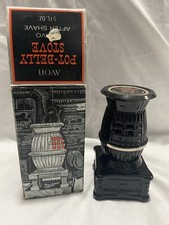 Avon Pot Belly Stove Bravo Aftershave - in Bo...