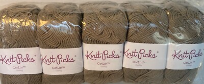 Knit Picks Lot of 10 Gosling Peruvian Cotlin