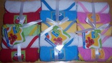 SESAME STREET 5PK TERRY WASH CLOTHS, Elmo, Big Bird, Cookie Monster