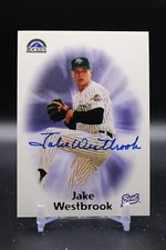 Jake Westbrook, Colorado Rockies, 1998 Best Card Company, Autograph