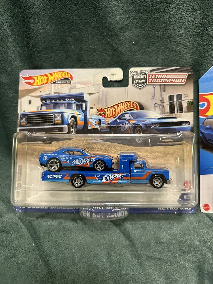 Hotwheels Team Transport 18 Dodge Challenger Srt Demon & Dodge