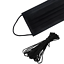miniatura 6  - Banda Cordón Elástico Negro blanco costura sastrería Confección Artesanal plana redonda Sombreros