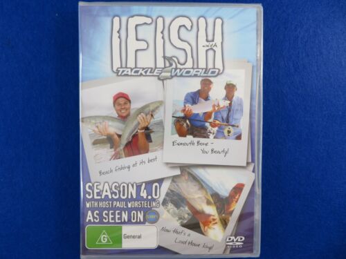 IFish With Tackle World Season 4 - Brand New - DVD - Region 0 - Fast Postage !! - Afbeelding 1 van 2