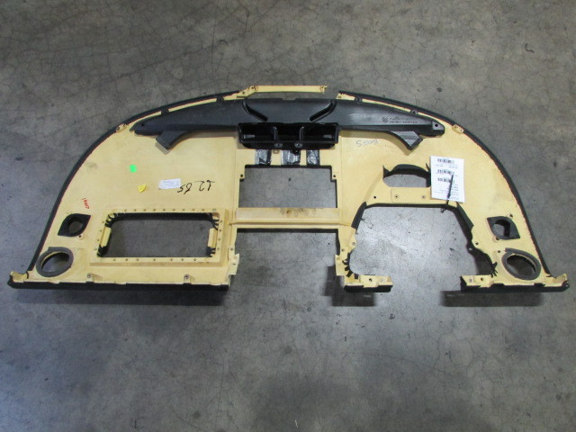 Lamborghini Gallardo Dash Panel, Black With Yellow Stitching Used P/N 401857041E