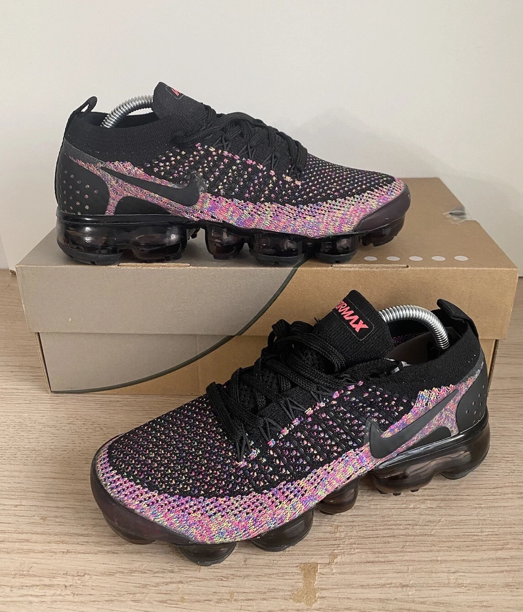 Nike Air VaporMax Flyknit 2 M Width Athletic Shoes for Women for