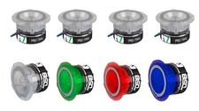 1.75" 280 Watt RMS 4-Ohm Super Bullet Tweeter RGB LED Titanium 2 Pair TW4L DS18