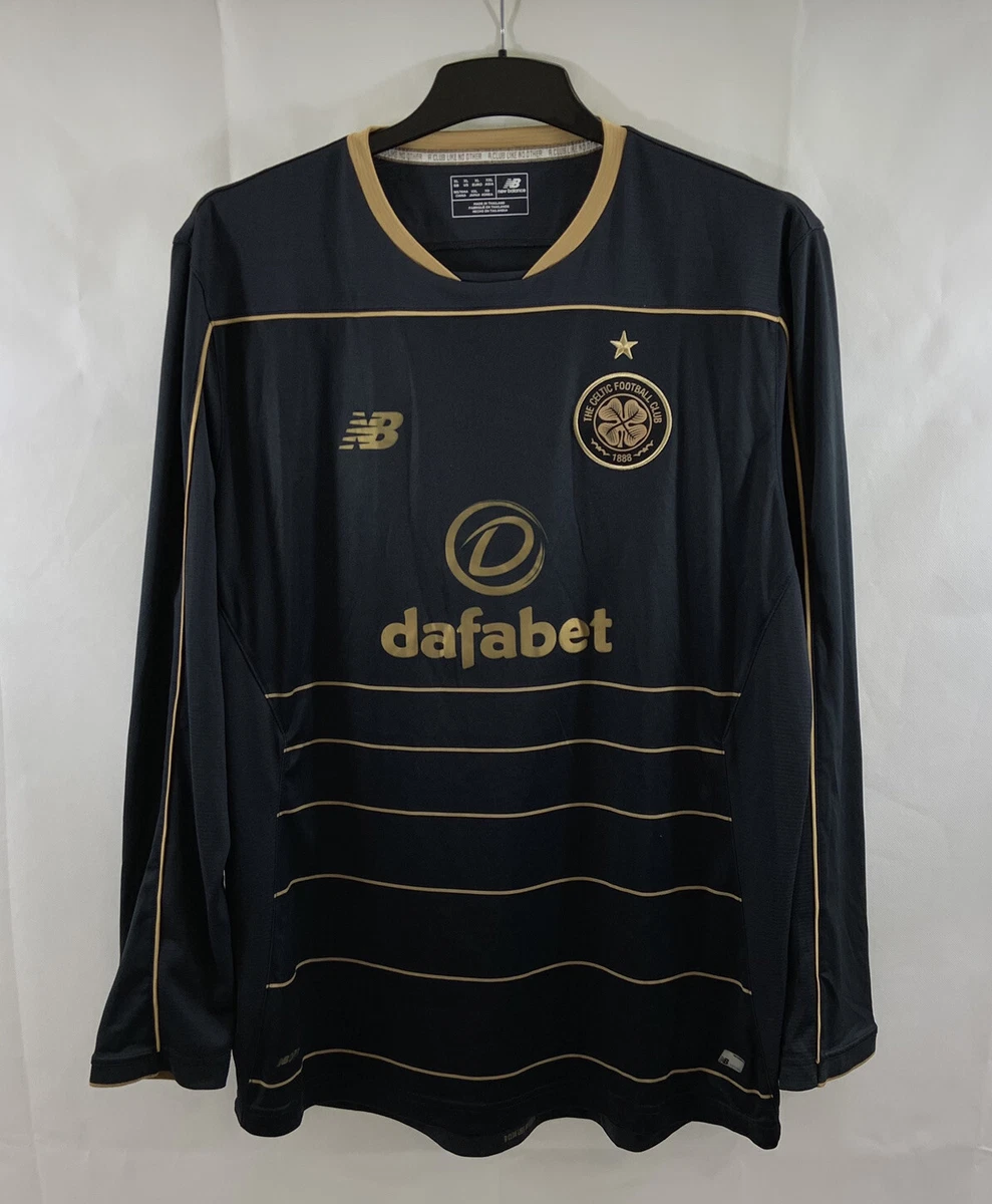Celtic L S Away Football Shirt 2016 17 Adults XL New Balance C349